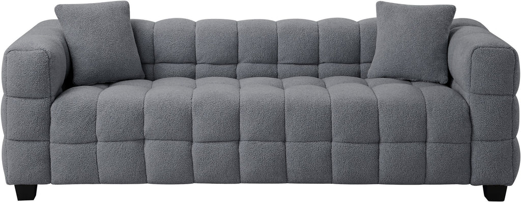 3-Sitzer mit modernem Teddystoff Emden