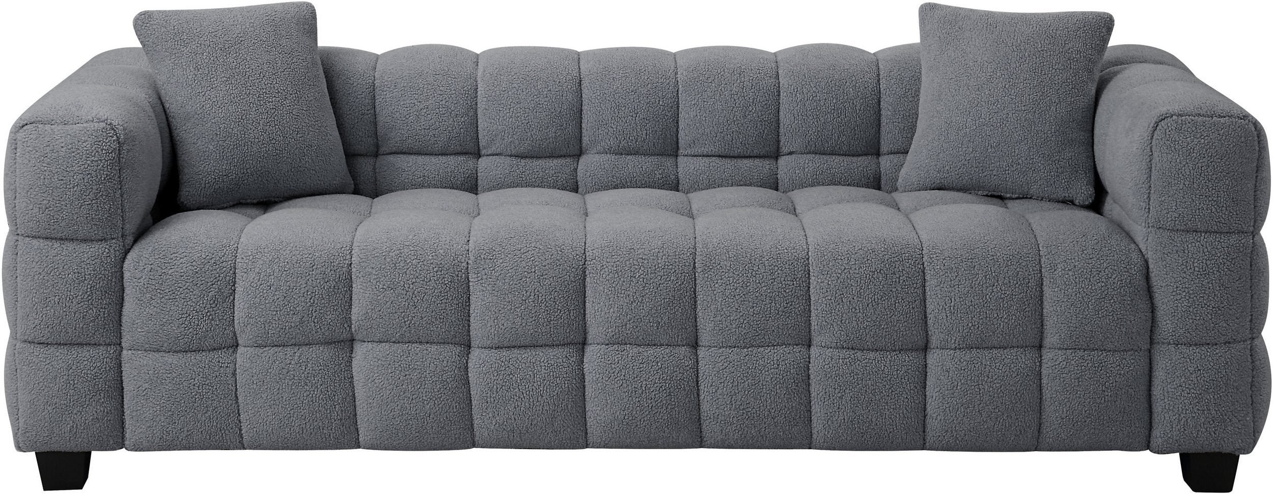 3-Sitzer mit modernem Teddystoff Emden