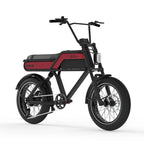 AGM Goccia Sport Fatbike – 250 W Motor, 20 Zoll, hydraulische Scheibenbremsen, bis 100 km Reichweite, geeignet für 2 Personen