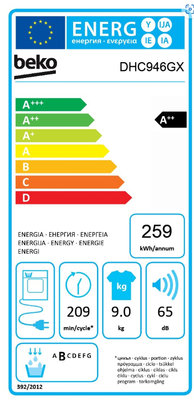 Beko DHC 946 GX