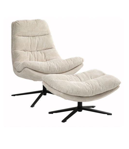 Relax-Sessel mit Hocker