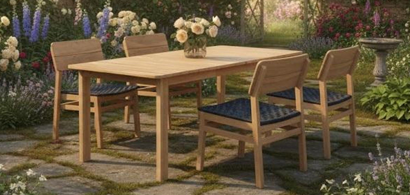 Jala Gartenessgruppe 5 tlg. Akazie