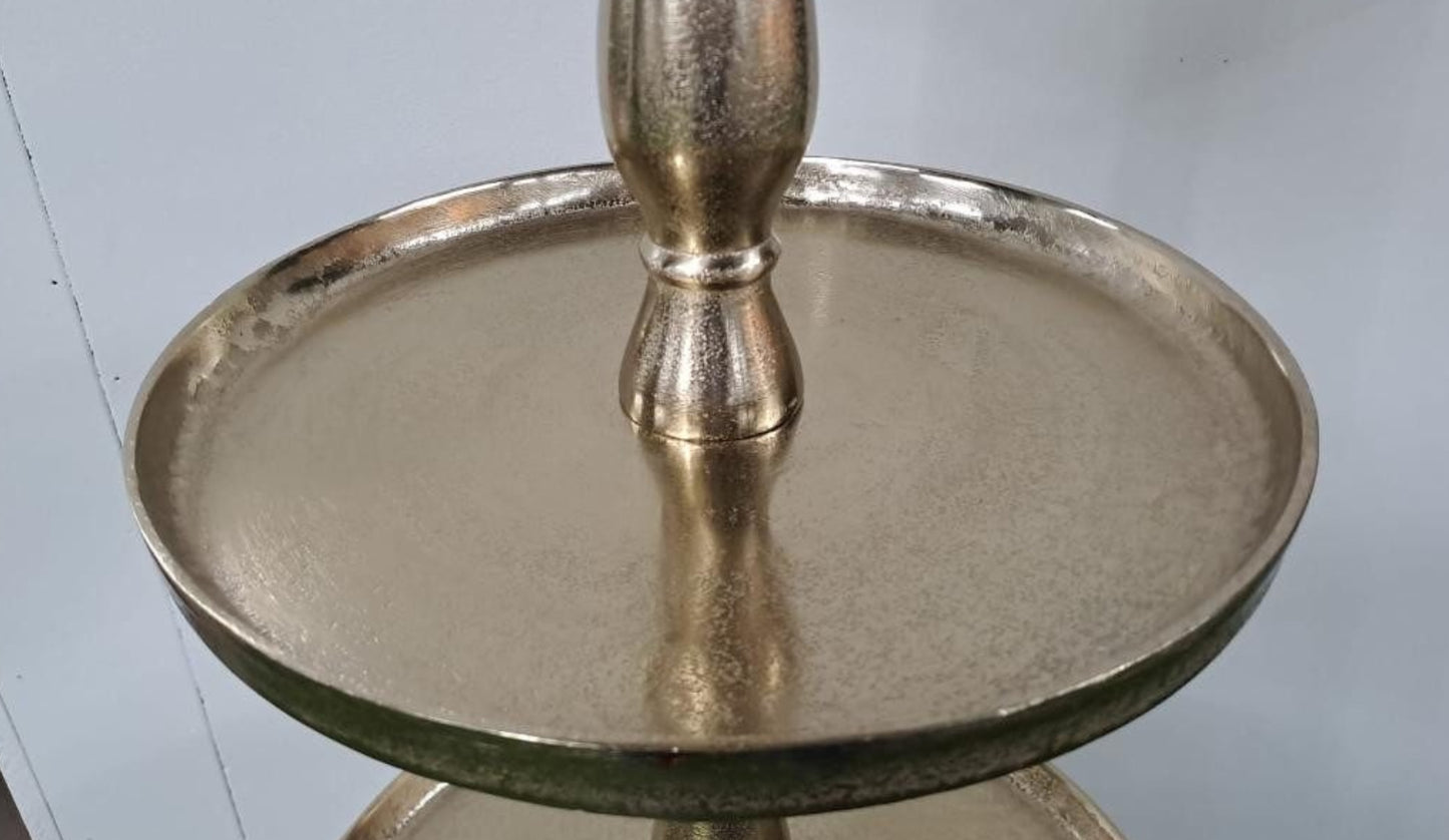 Etagere Brush gold 140cm