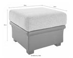 Aktion / Einzelstück Ecksofa Savona mit Hocker