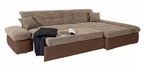 Ecksofa braun / beige