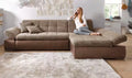 Ecksofa braun / beige