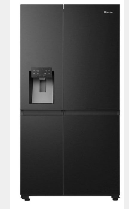 Hisense Side-by-Side schwarz mit Wassertank - RS 818 N4 TFE *E