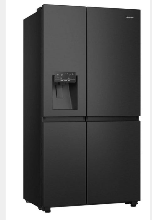 Hisense Side-by-Side schwarz mit Wassertank - RS 818 N4 TFE *E