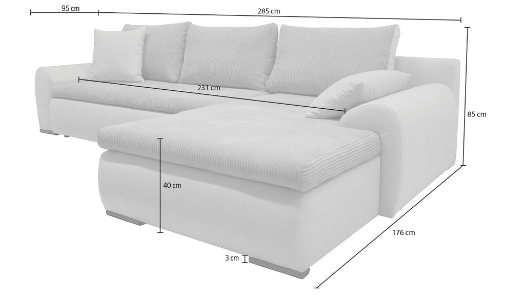 Ecksofa   Jahresstart Einzelstück / Posten  Aktion
