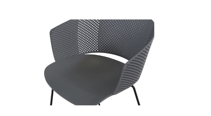 Stuhl Orly grau