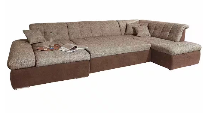 Wohnlandschaft XXL mit Schlaffunktion