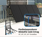 Ray Solarpanel Halterung Balkonreling Winkel einstellbar