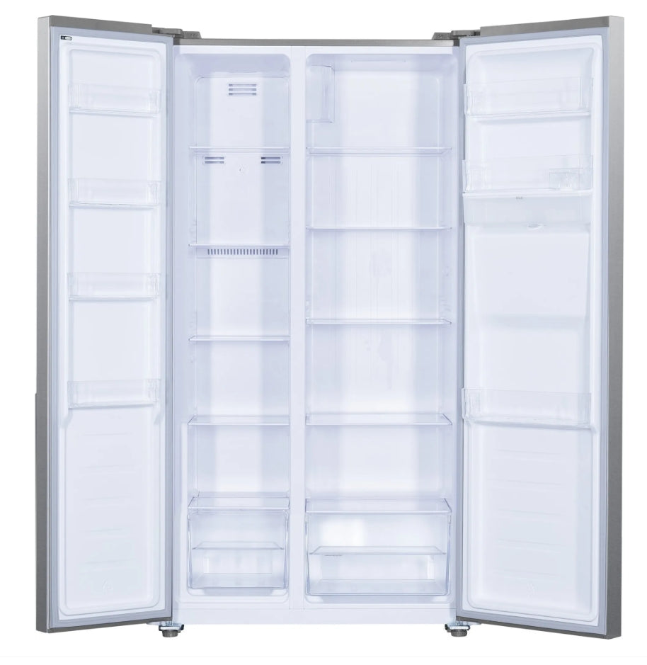 PKM Side by Side Inox Design SBS 288-151 EIXWD *E* NoFrost- mit Wassertank