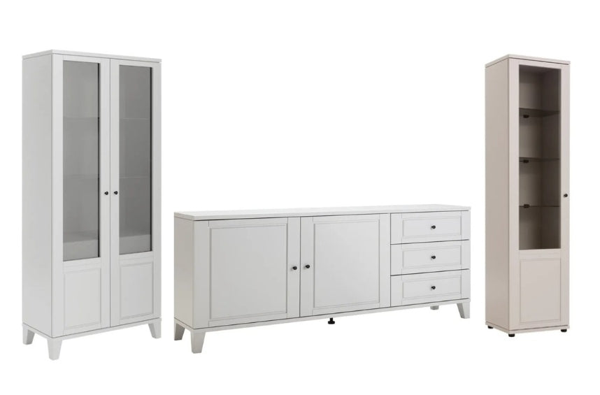 3er Set Sideboard + Vitrine