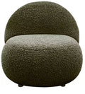 Sessel Mithras II Cocktailsessel, grün organische Formensprache, Solitär Sessel