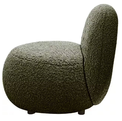Sessel Mithras II Cocktailsessel, grün organische Formensprache, Solitär Sessel