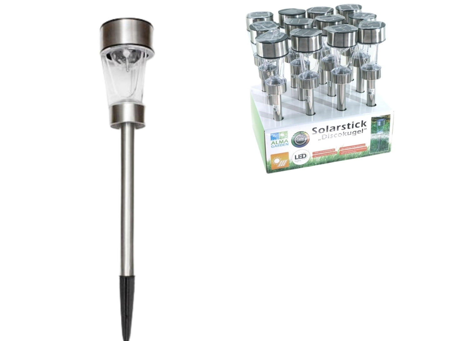 Garten Solar-LED-Discokugel