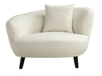Nierensofagarnitur / Chaiselongue 2,5-Sitzer + 2-Sitzer + Loungesessel