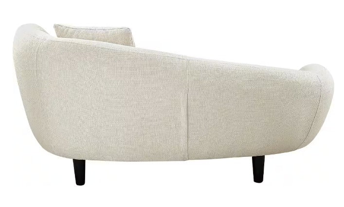Nierensofagarnitur / Chaiselongue 2,5-Sitzer + 2-Sitzer + Loungesessel