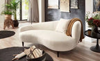 Nierensofagarnitur / Chaiselongue 2,5-Sitzer + 2-Sitzer + Loungesessel