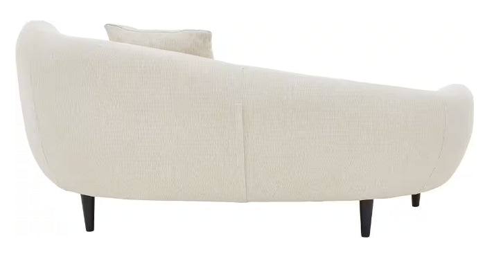 Nierensofagarnitur / Chaiselongue 2,5-Sitzer + 2-Sitzer + Loungesessel