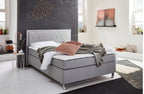 Boxbett Helen hellgrau 140 x 200 cm