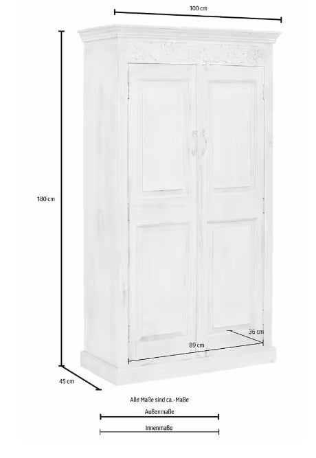 Kleiderschrank / Garderobenschrank Devdan