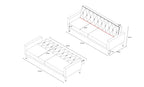 3-Sitzer Avon Schlafsofa
