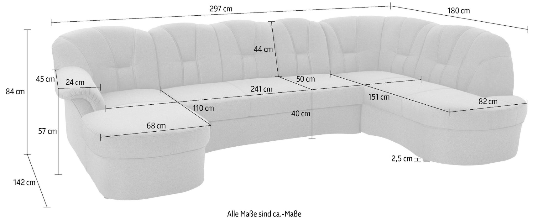 Wohnlandschaft Jahresstart/ Einzelstück Aktion