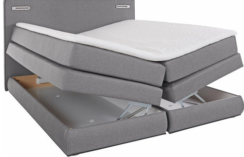 Boxspringbett mit Bettkasten 200x200cm 2. Wahl