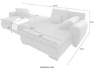 Ecksofa Cara Mia L-Form