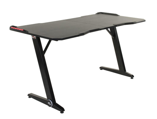 Gaming-Schreibtisch mit LED-Beleuchtung
