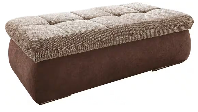 Ecksofa Moric inkl. Hocker mit Stauraumfach