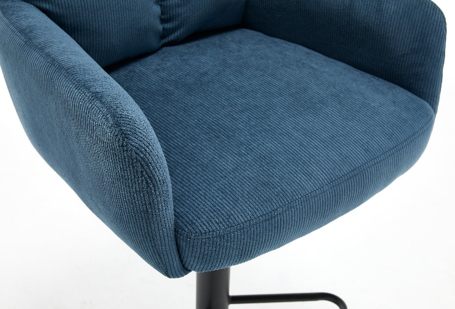 Barhocker höhenverstellbar in verschiedenen Farben , Cord