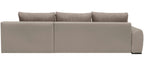 Ecksofa Taupe Cord