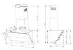 Daewoo HD-JW 6A 22 B-EU A+++ Dunstabzugshaube 60cm