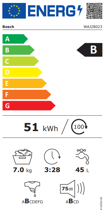 Bosch WAJ28023