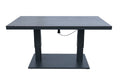 Castello HPL höhenverstellbarer Tisch 150x90cm, anthrazit