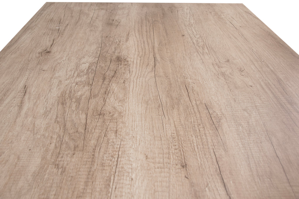 Castello höhenverstellbarer Tisch 120x80cm, Holzton
