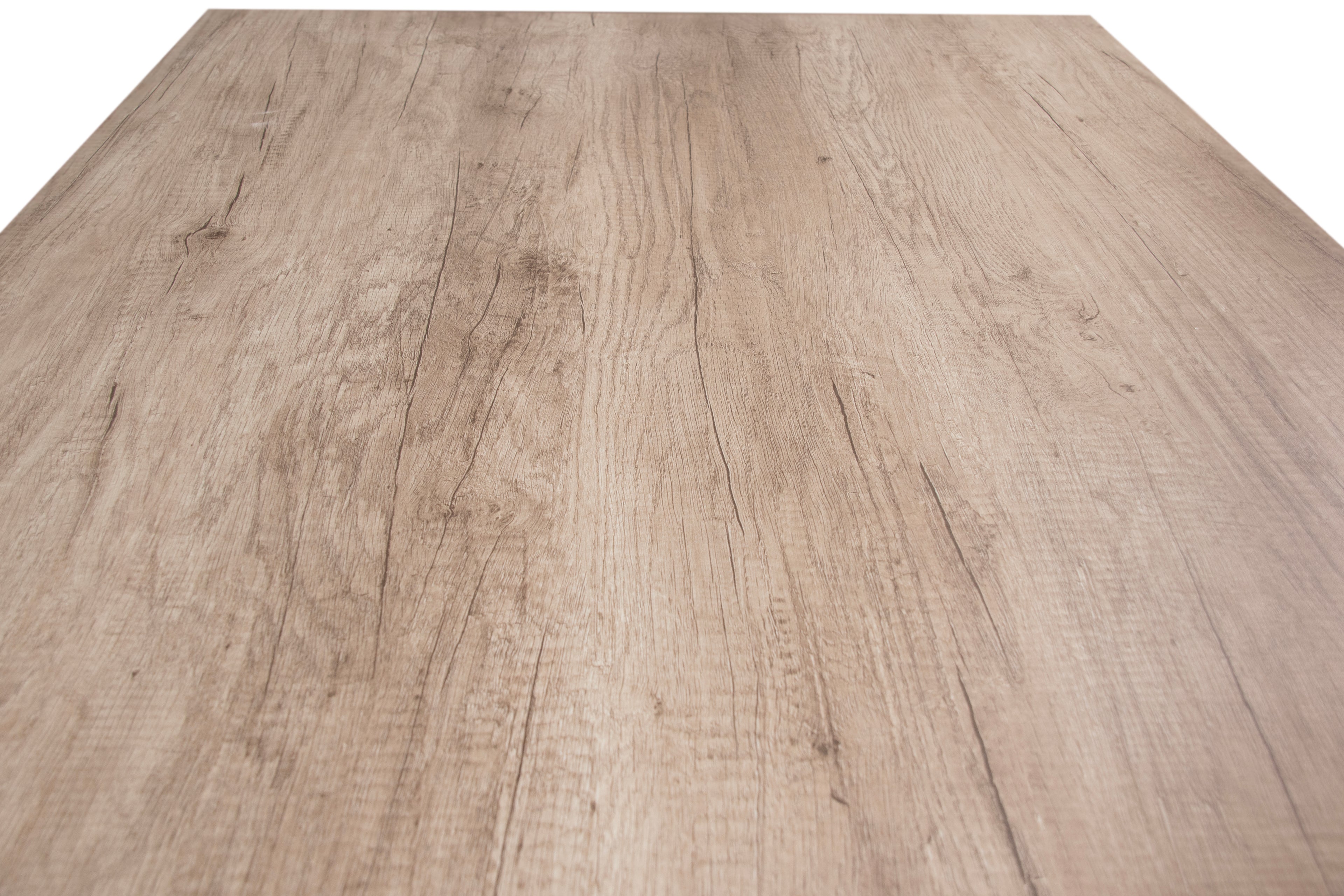 Castello höhenverstellbarer Tisch 120x80cm, Holzton