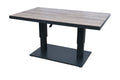 Castello HPI Höhenverstellbarer Tisch 150x90cm, holzfarben