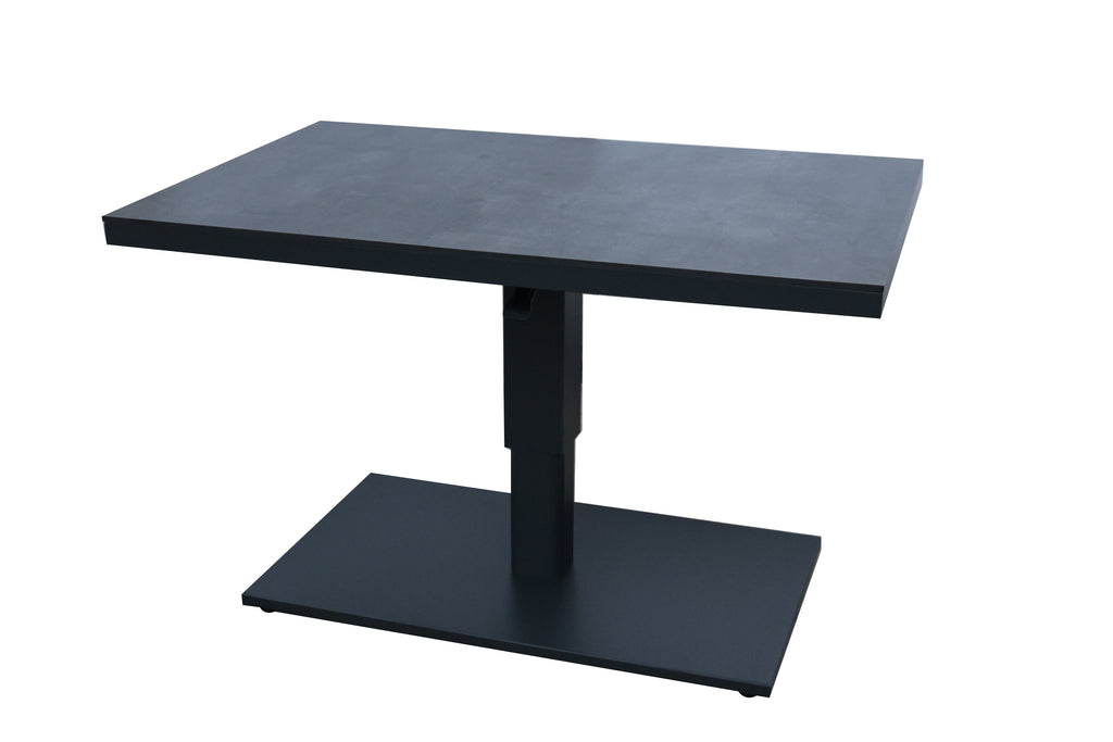Castello HPL höhenverstellbarer Tisch 120x80cm, anthrazit