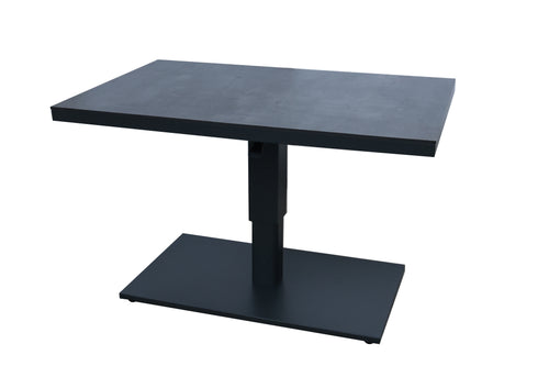 Castello HPL höhenverstellbarer Tisch 120x80cm, anthrazit