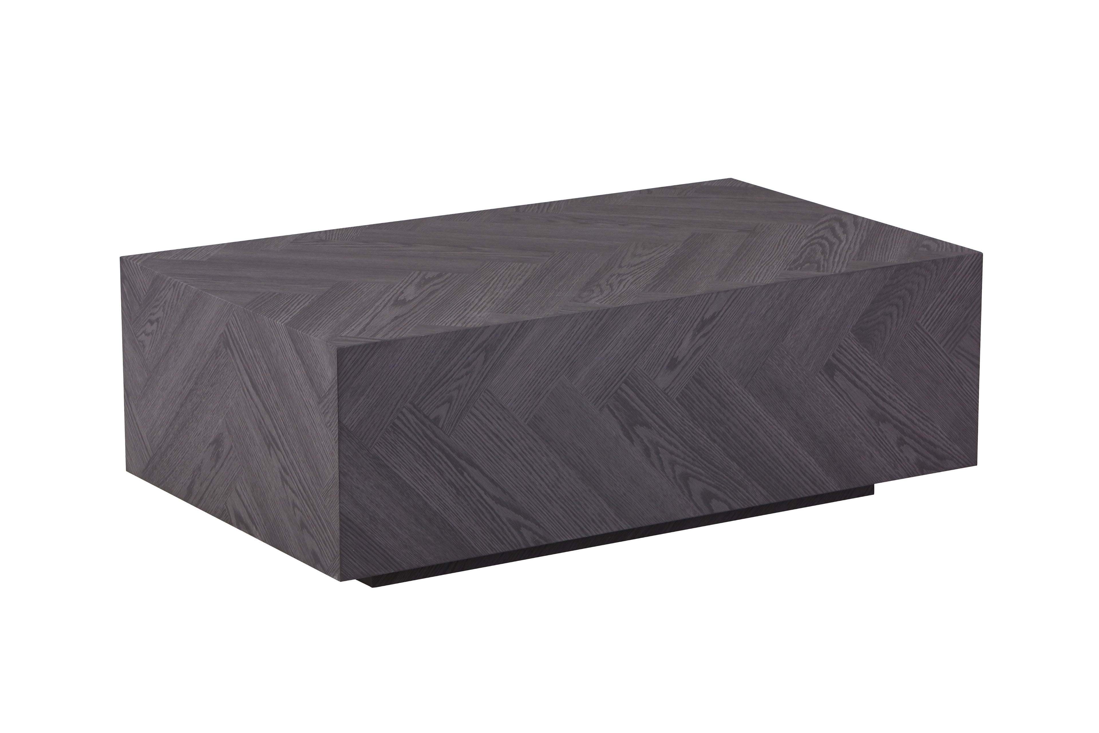 Couchtisch Cube Fischgrätoptik