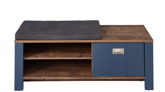 Dijon Bank mit Kissen