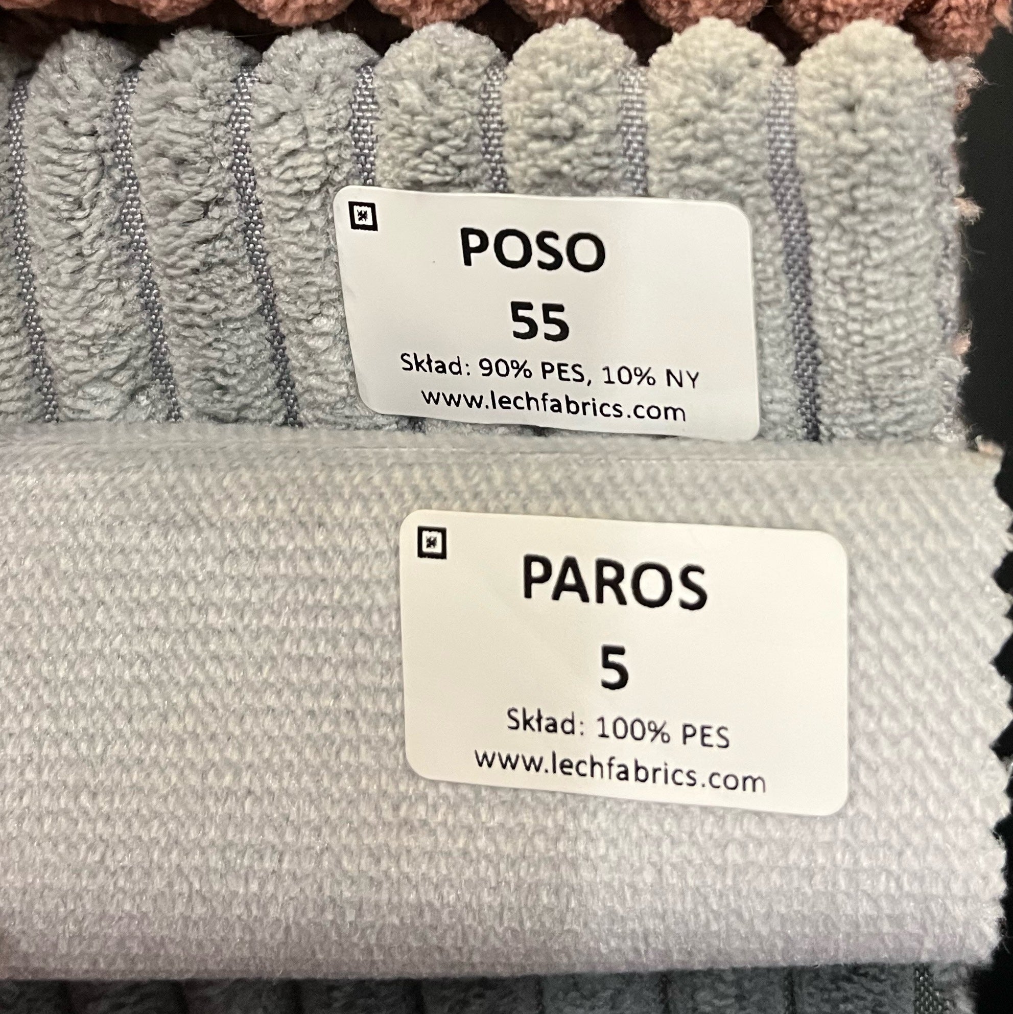 Wohnlandschaft Ottomane rechts Velourstoff Paros / Kronos -vorbestellbar-