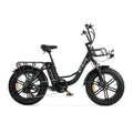 ENGWE L20 Fatbike – 250 W Motor, 20 Zoll, Tiefeinstieg, 7-Gang Shimano, inkl. Vorder- und Gepäckträger