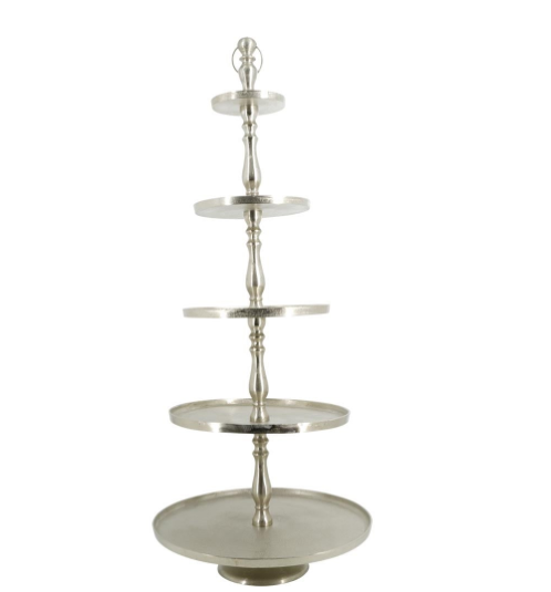 Etagere Brush silber 140cm