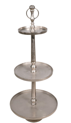 Etagere Brush silber 89cm