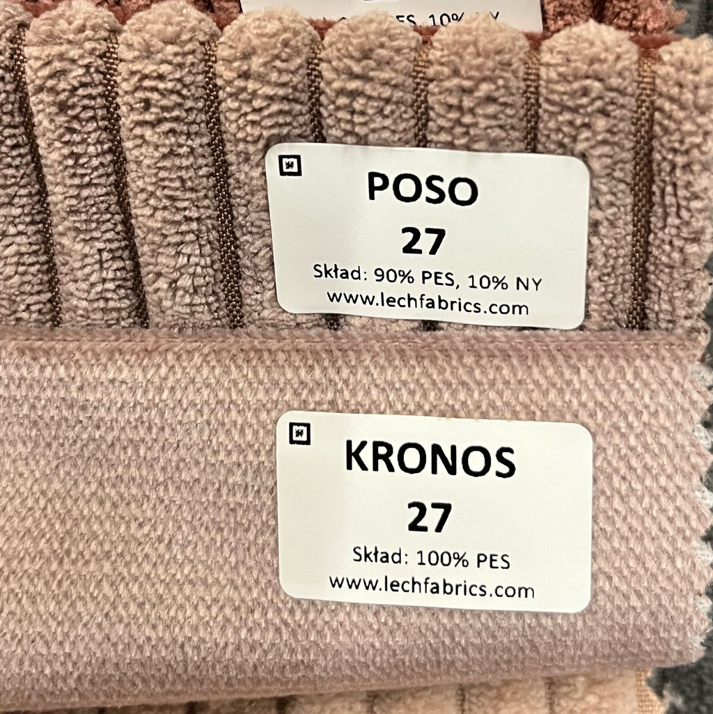 Ecksofa Ottomane links Cord Poso-vorbestellbar-